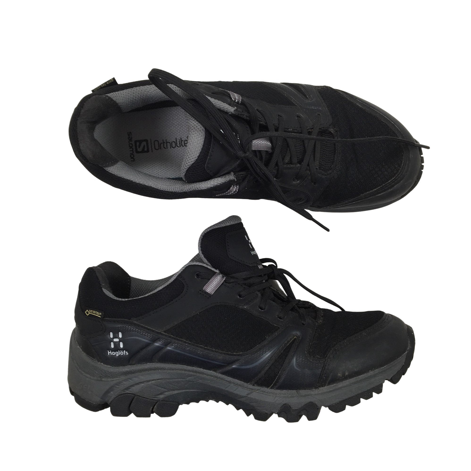Women's Sneakers, size 38 (Black) |