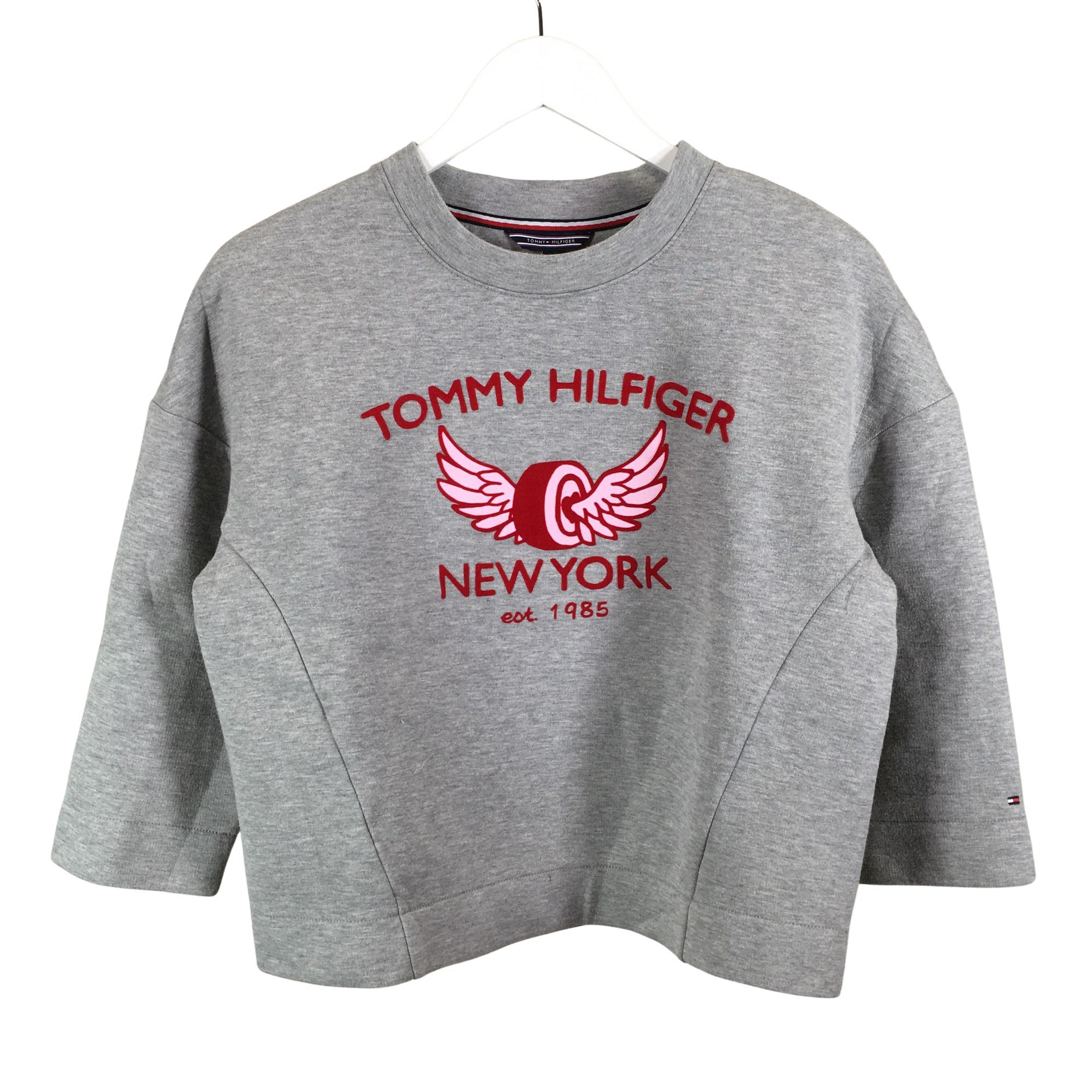 Women's Tommy Hilfiger Sweatshirt, 36 (Grey) | Emmy