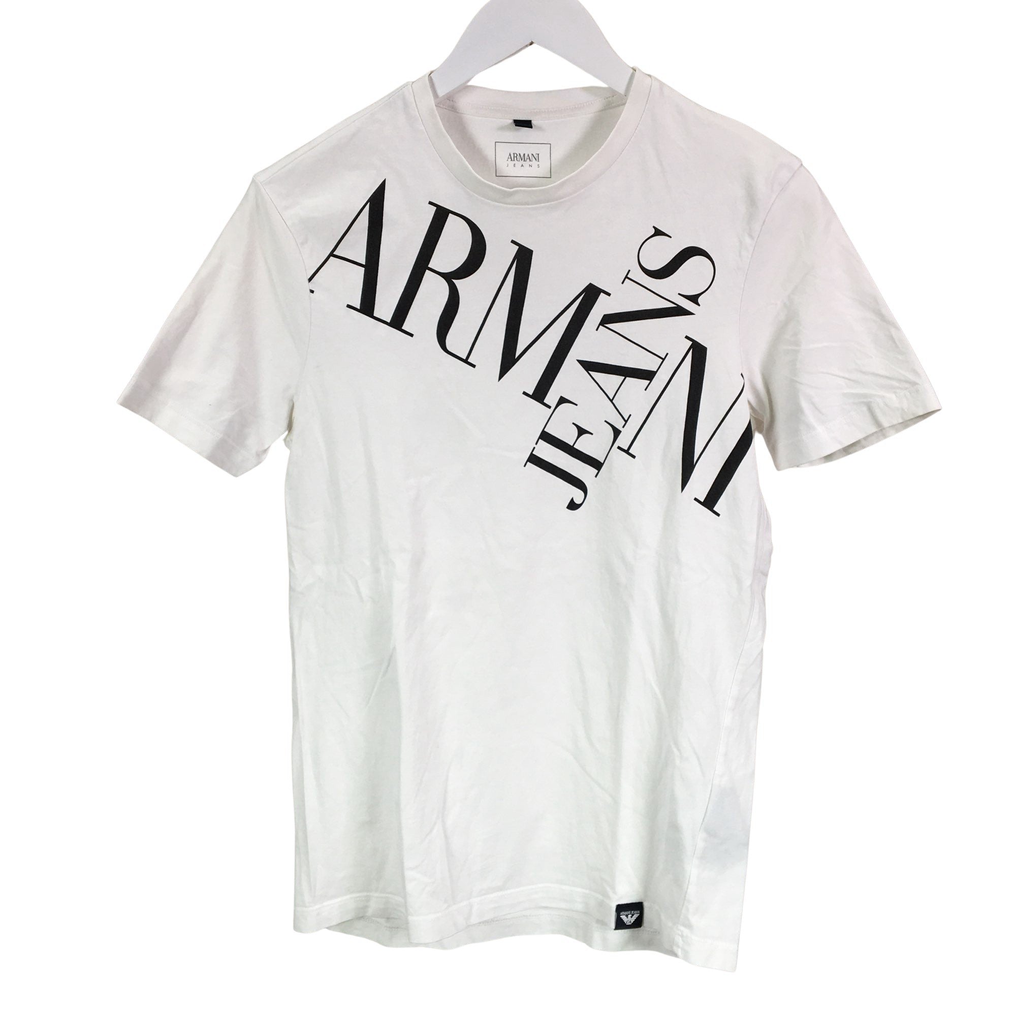 Men's Armani Jeans T-shirt, size M (White) | Emmy