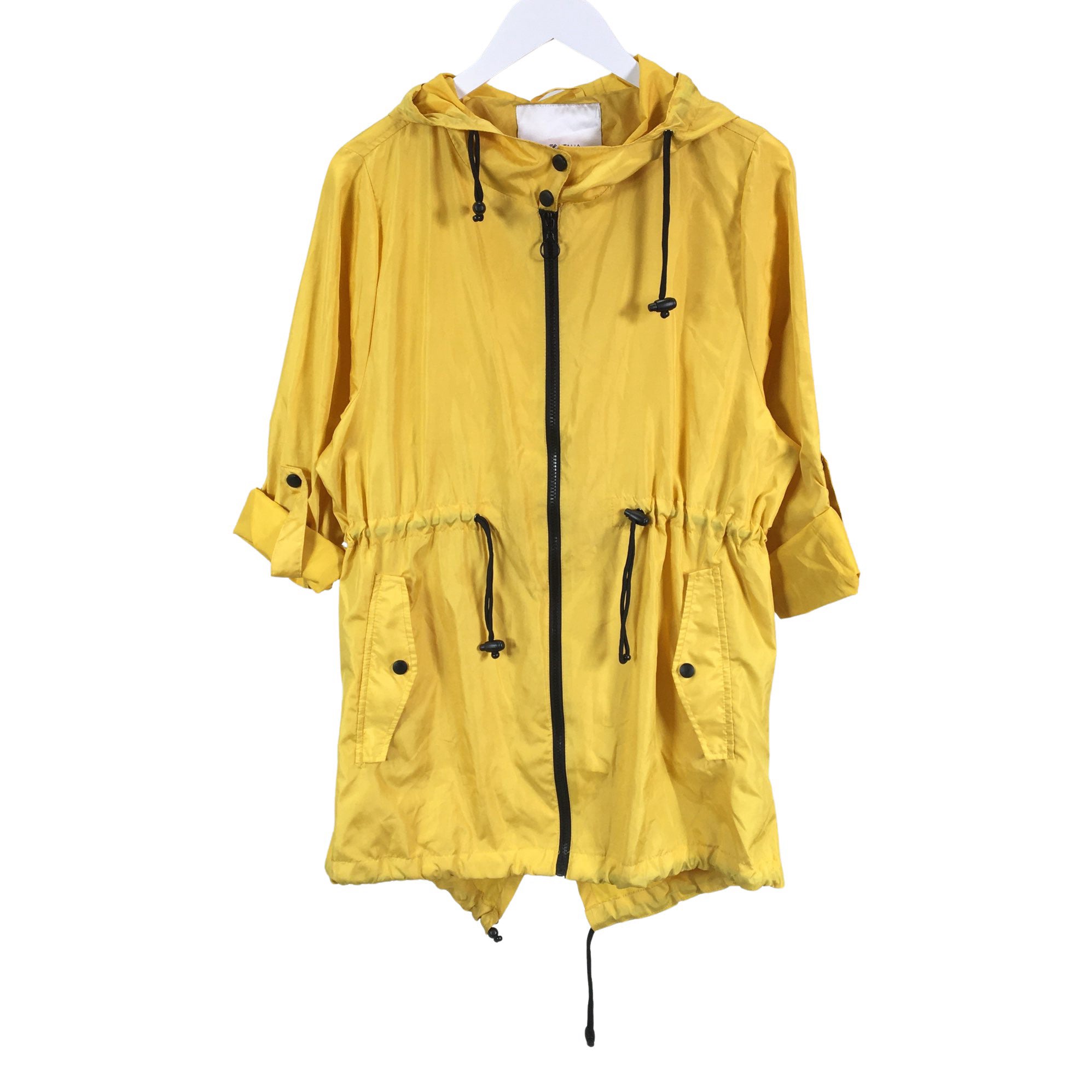 Women's Piazza Italia Outdoor jacket, size 40 (Yellow)