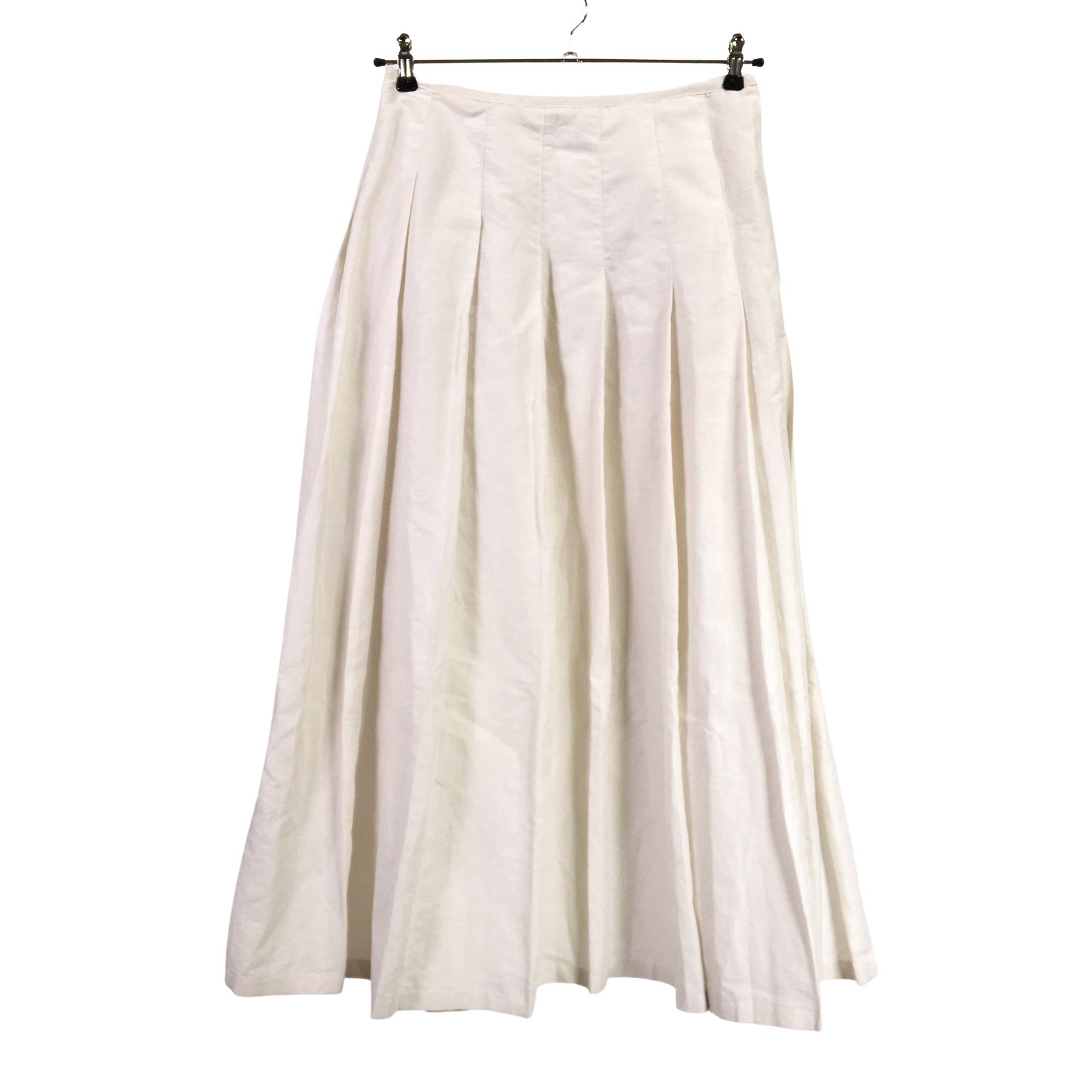 Women's MaxMara Fabric skirt, size 38 (Naturaalne valge) | Emmy