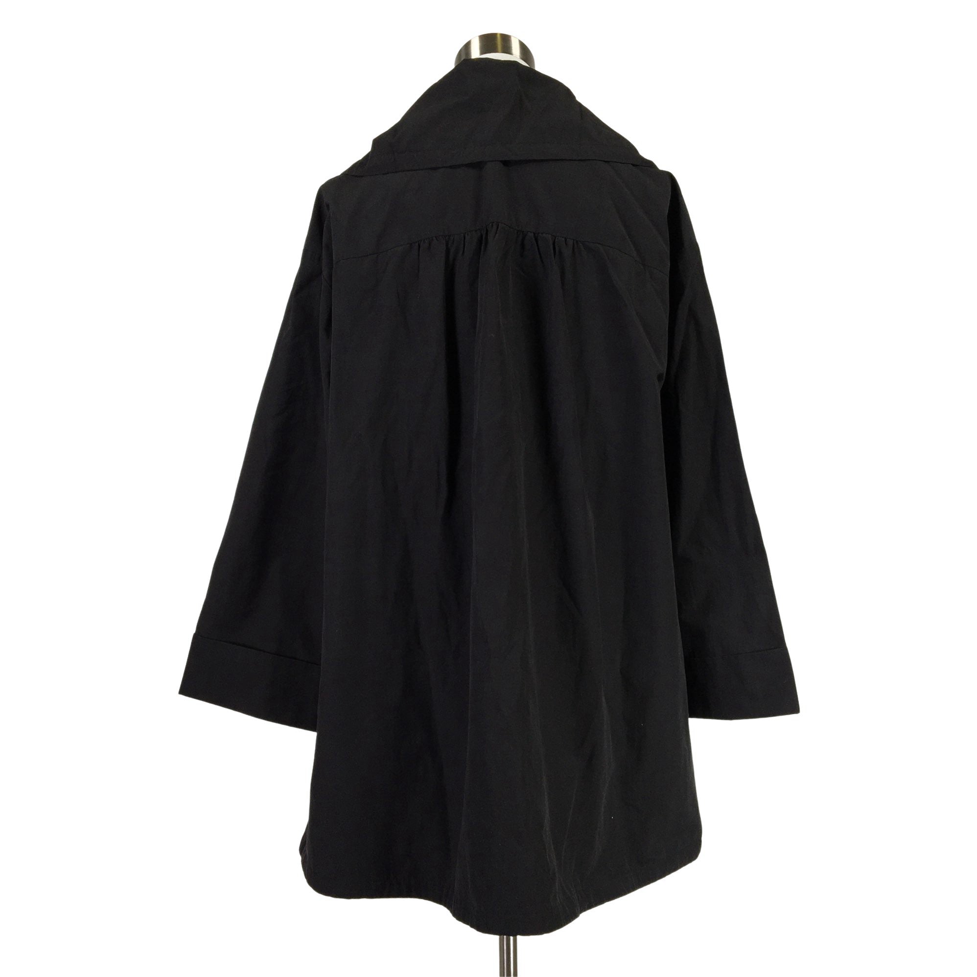 Women's Marimekko Trench coat, size 36 (Black) | Emmy