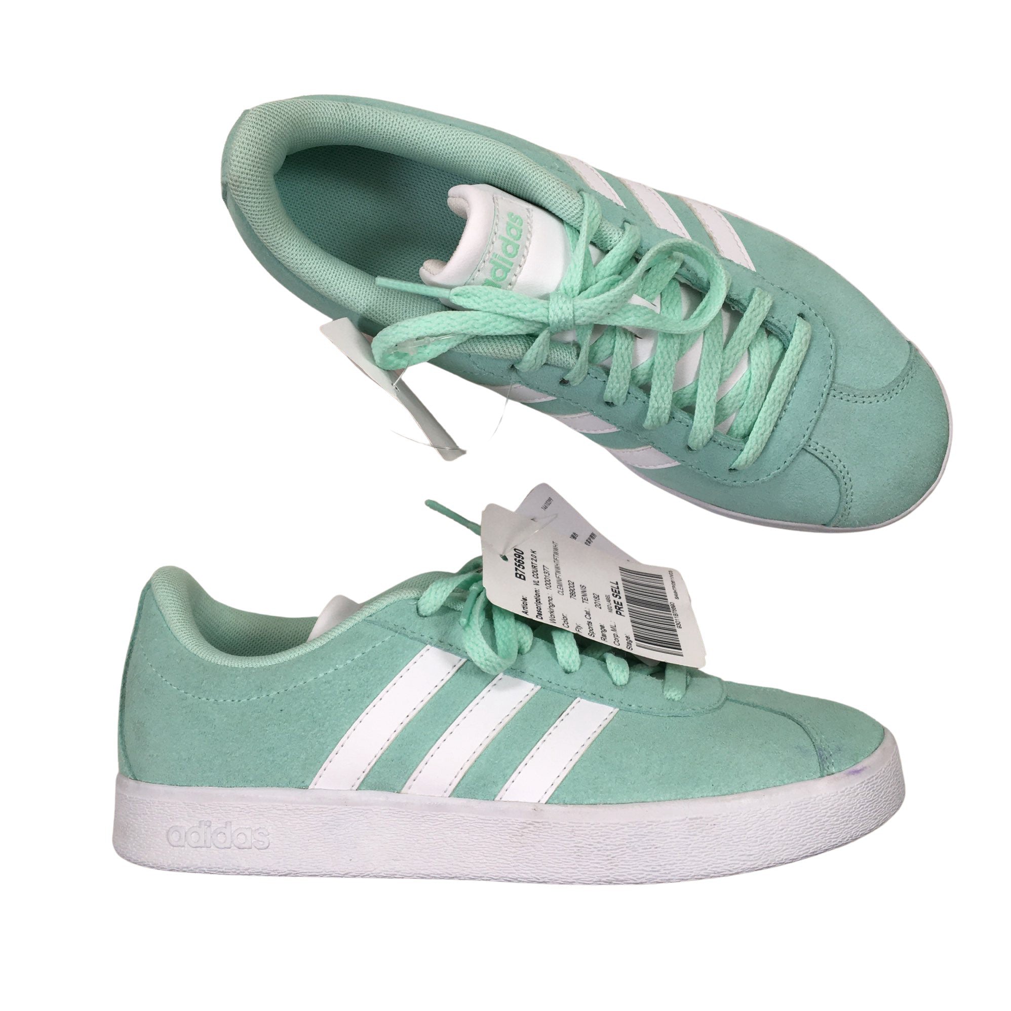Unisex Adidas Casual sneakers, size 35 (Green) Emmy