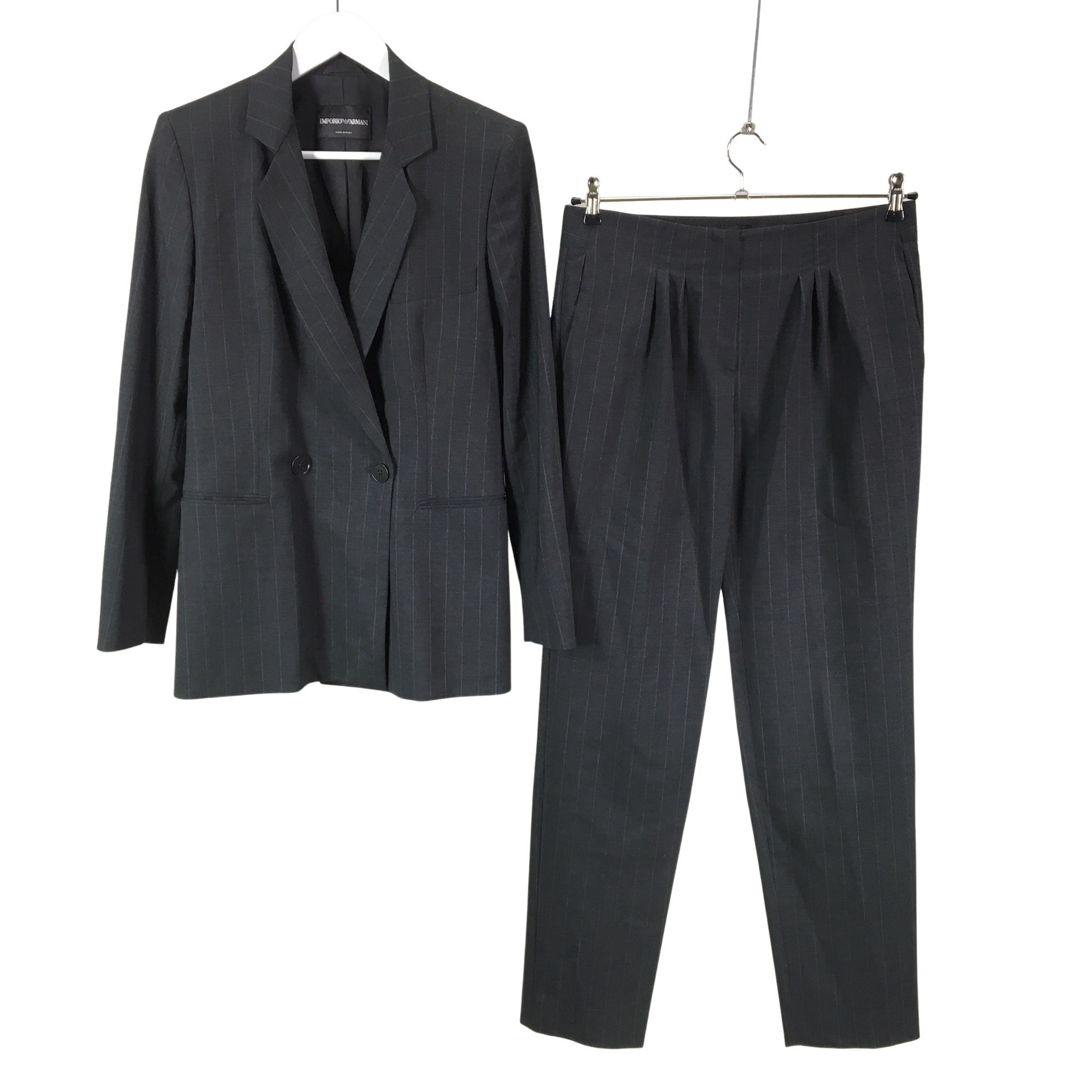 Women's Emporio Armani Suit set, size 38 (Grey) | Emmy