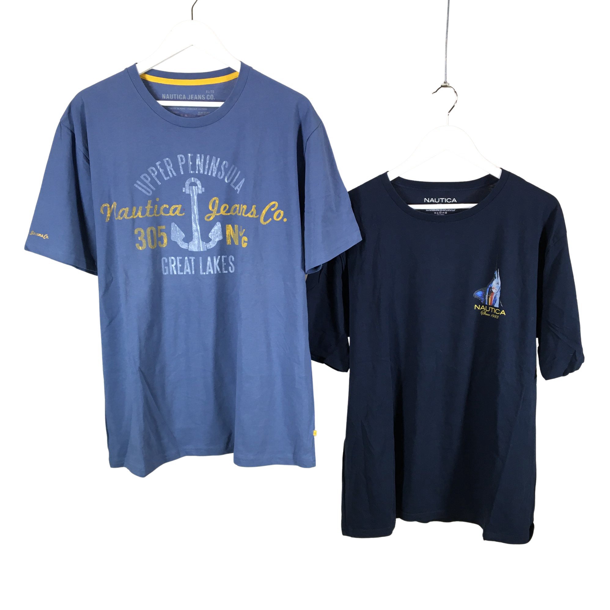 Men's Nautica T-shirt, size XL (Blue)