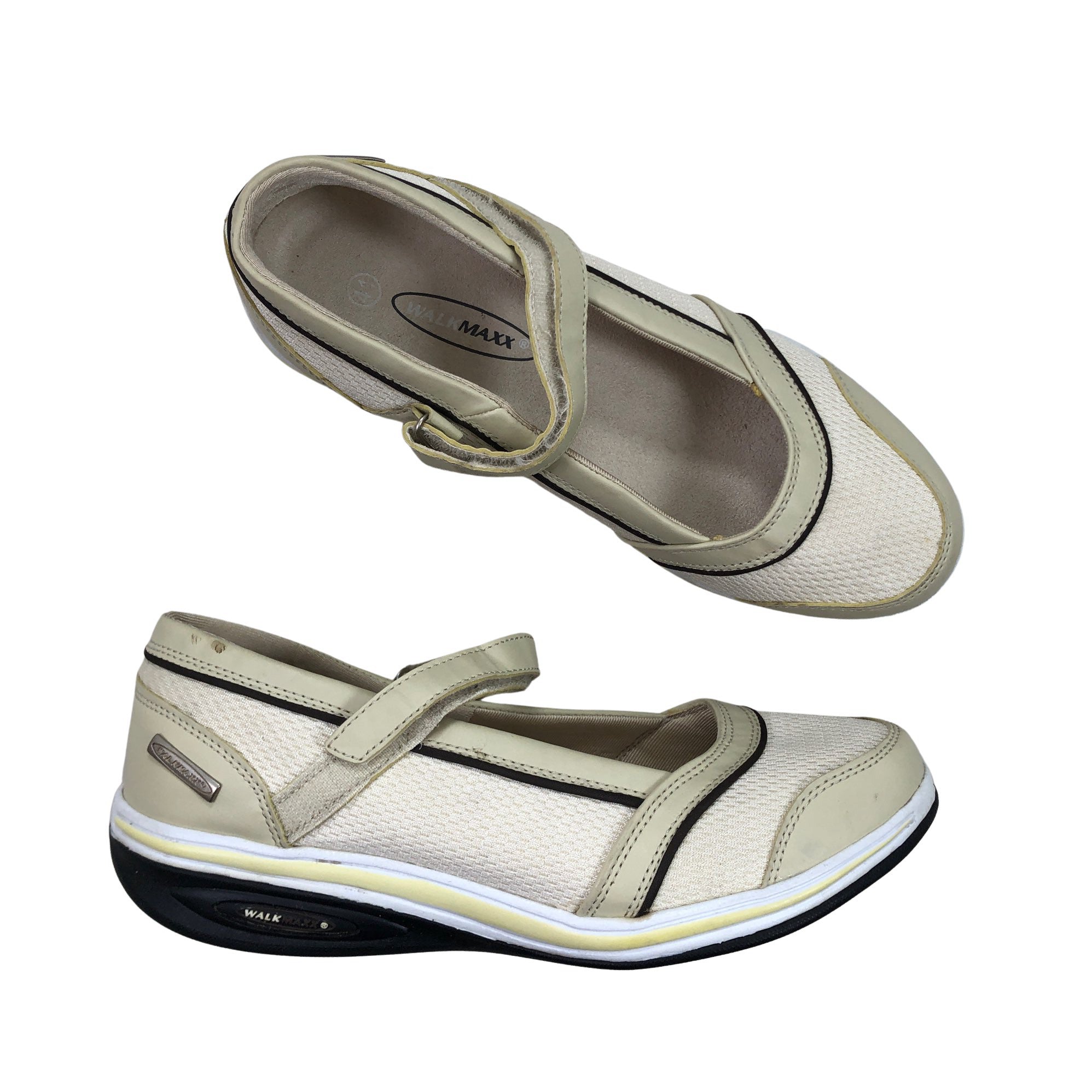 bryder daggry Rejsende sommer Women's Walkmaxx Walking shoes, size 41 (Beige) | Emmy