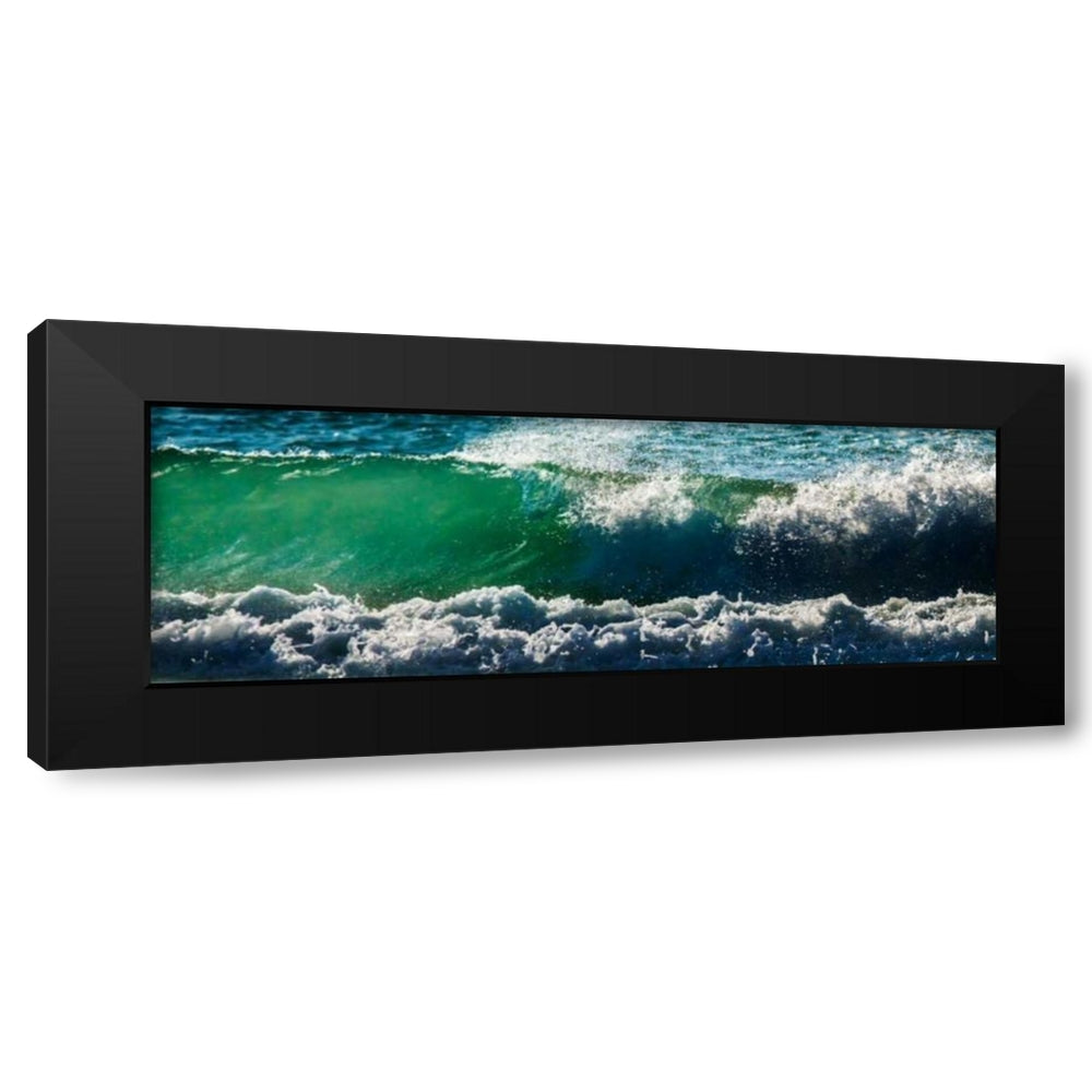 Breaking Wave I Black Modern Wood Framed Art Print by Hausenflock, Alan