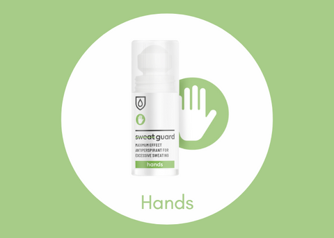 SWEAT GUARD® Hands Antiperspirant for sweating hands