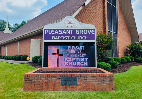 Programmable LED Sign For Business And Churches