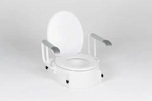 Peak Raised Toilet Seat With Swing Back Arms