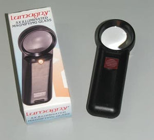 Round Magnifier  with light.