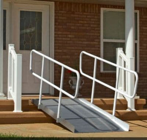 ONTRAC SOLID WHEELCHAIR RAMPS WITH HANDRAILS