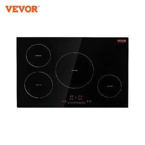 VEVOR 4 Burners 30'' Electric Cooktop Induction Stove Top Built-in Magnetic Cooktop with 9 Heating Level Touch Screen Burner - outpostpocket