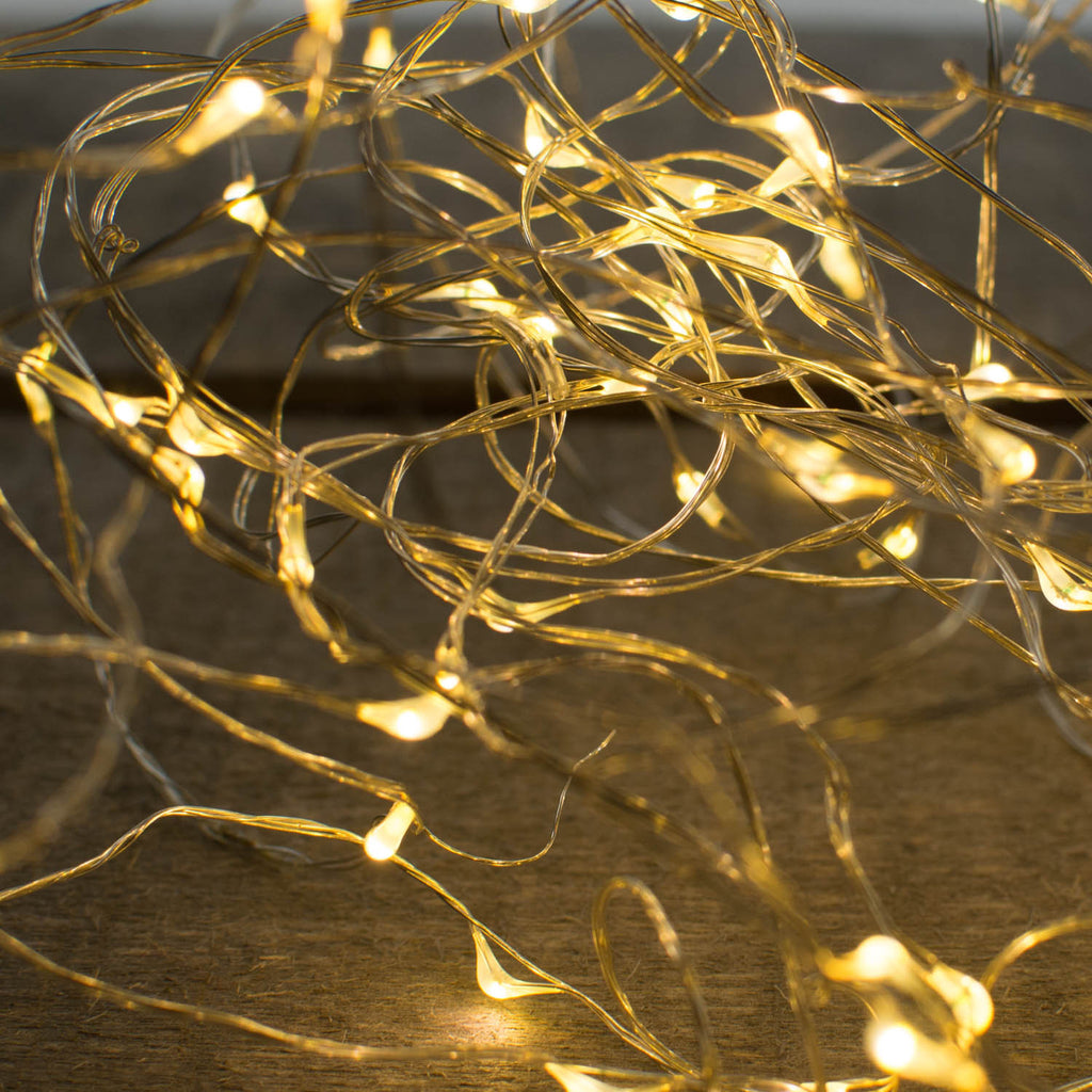 Copper String Light - 100 LED - Warm White – Bella Marie