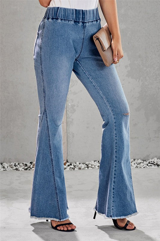 large bell bottom jeans