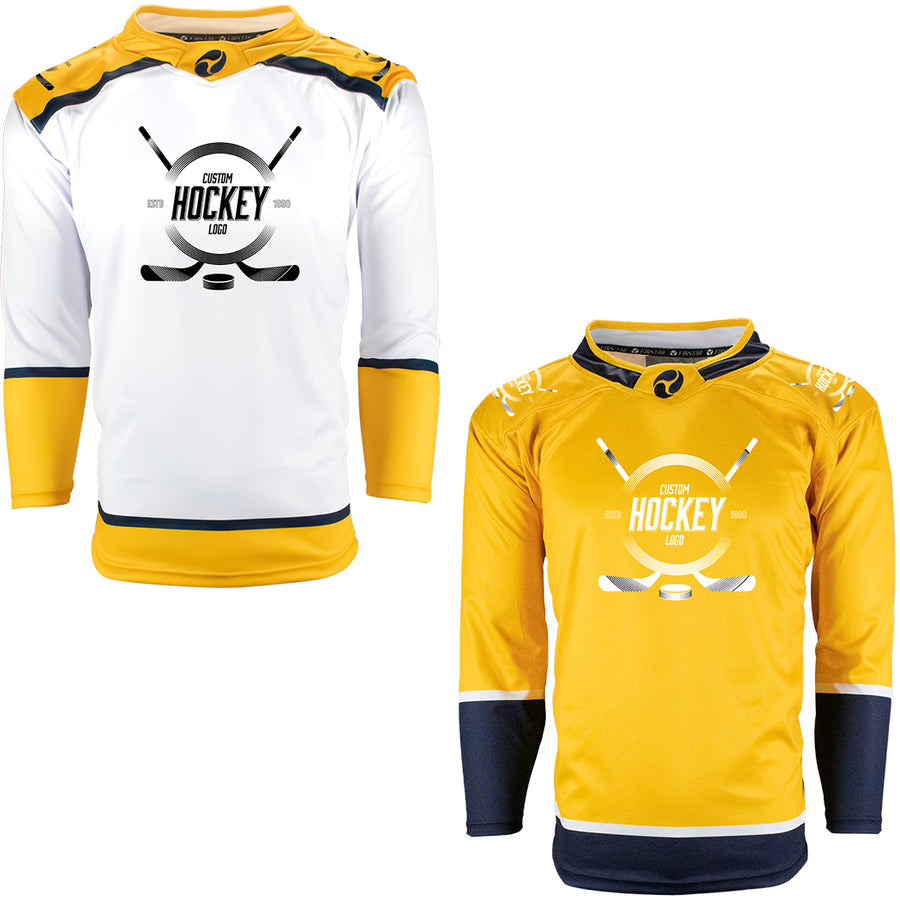 Los Angeles Kings Firstar Gamewear Pro Performance Hockey Jersey with Customization White / Custom