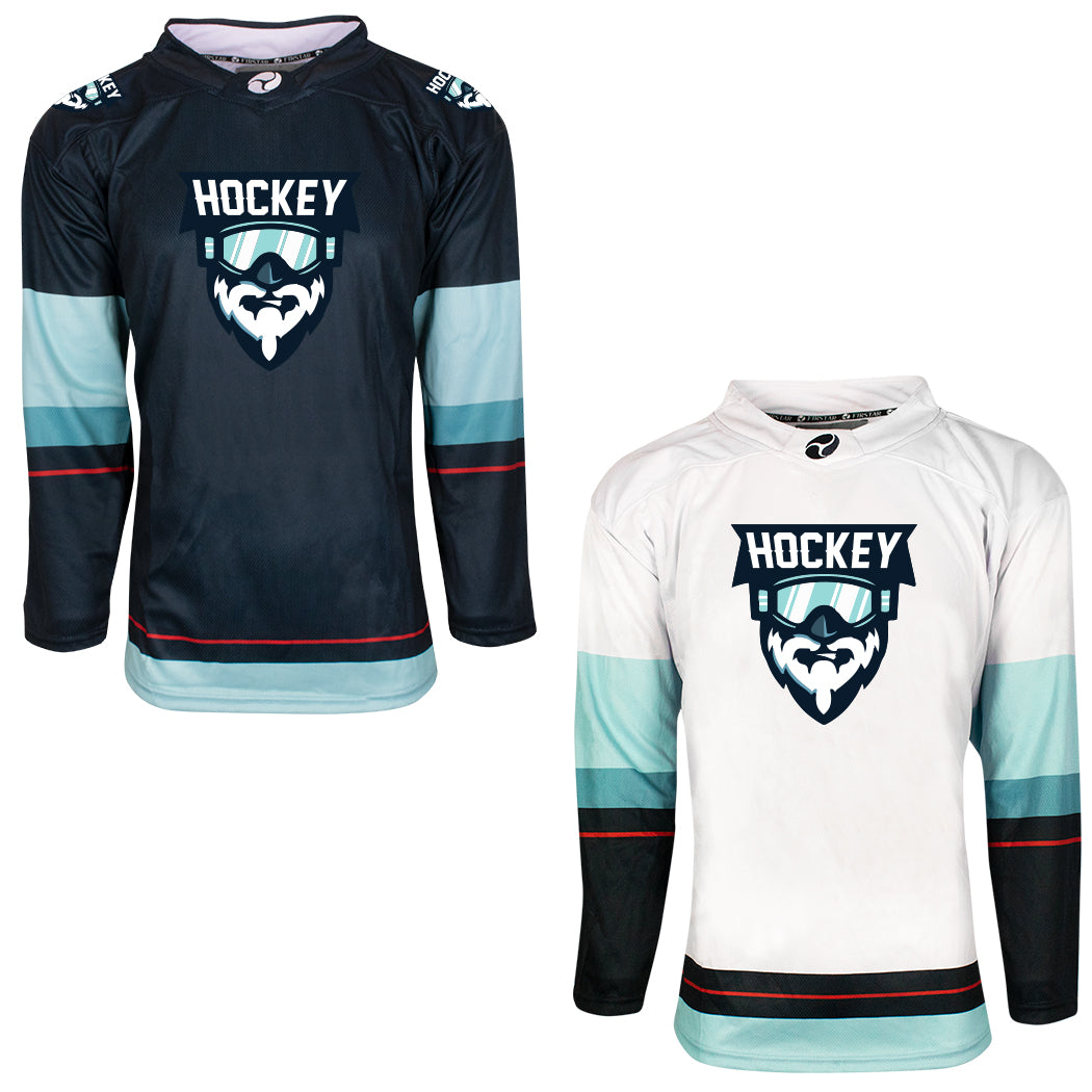 custom hockey jerseys with laces