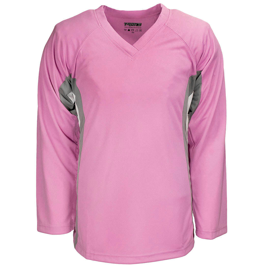 pink hockey jersey