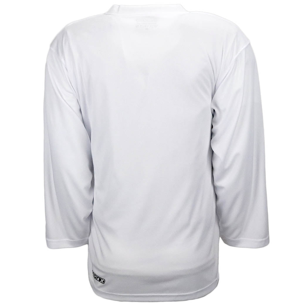 white hockey jersey