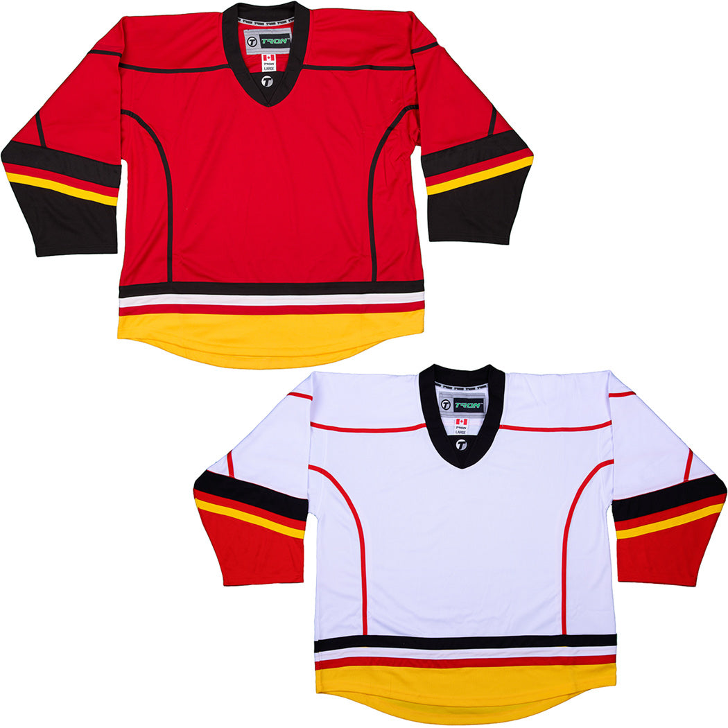 Calgary Flames Hockey Jersey - TronX 