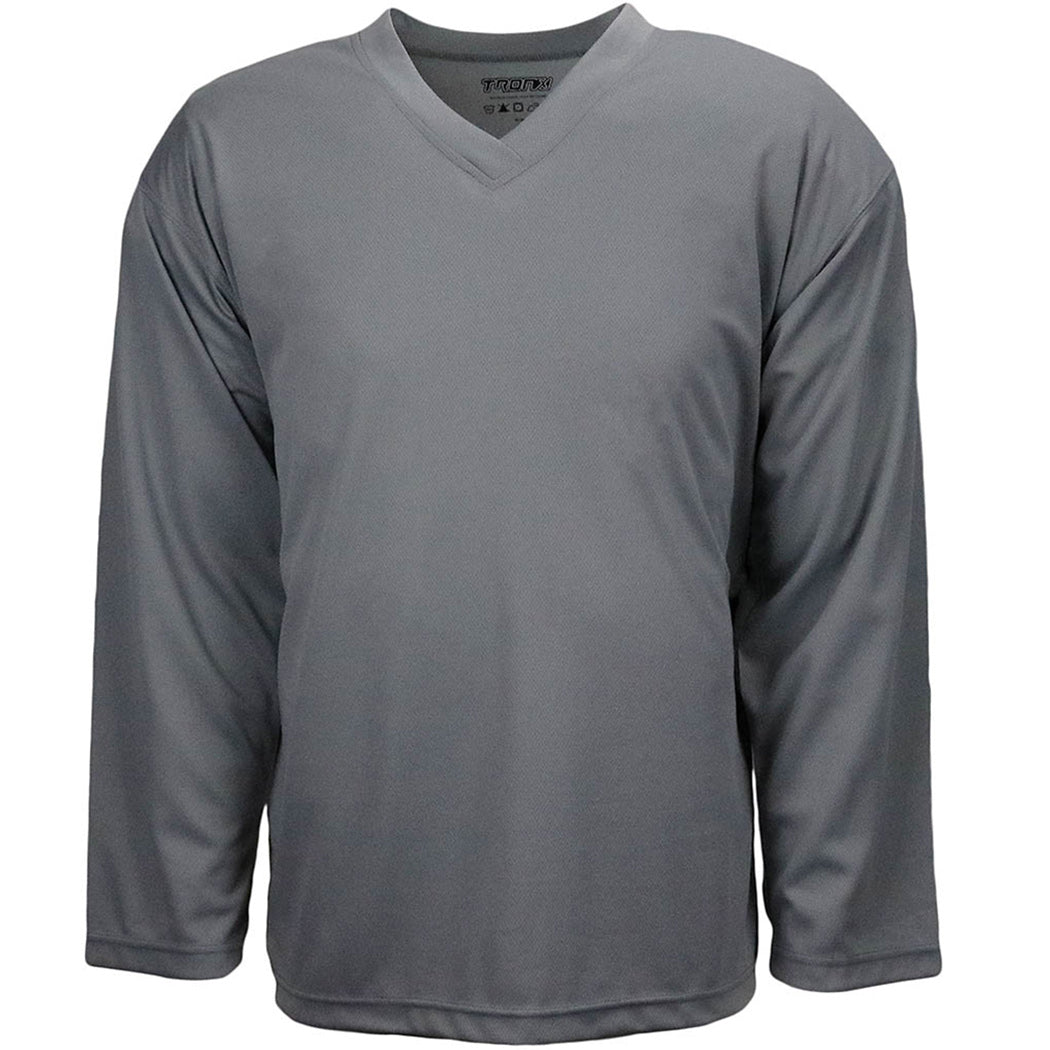 grey hockey jersey