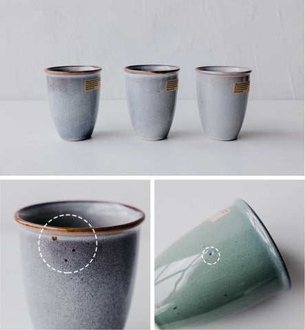 Ceramic travel cup with lid