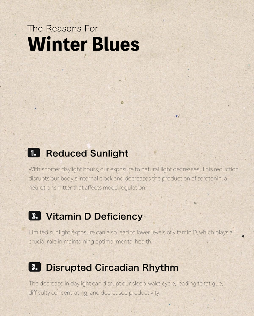 Reasons for winter blues
