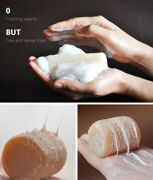 Handmade brown sugar facial soap