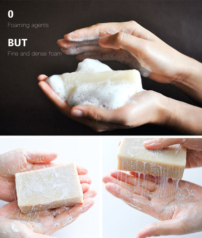handmade aloe vera soap - deep cleansing