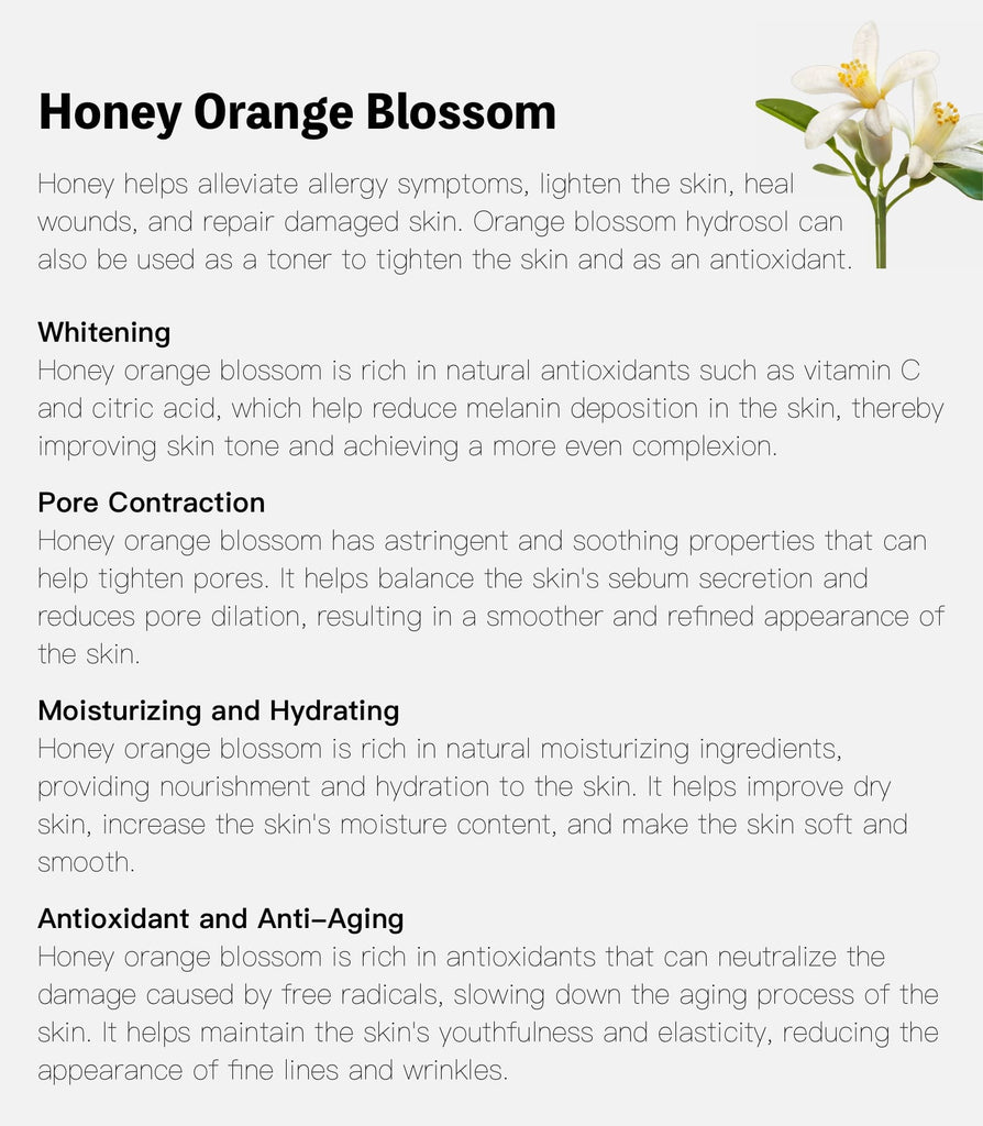 handmade honey orange blossom soap - brightening and lightening