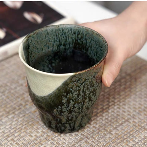 Mino-yaki ceramic Japanese cup