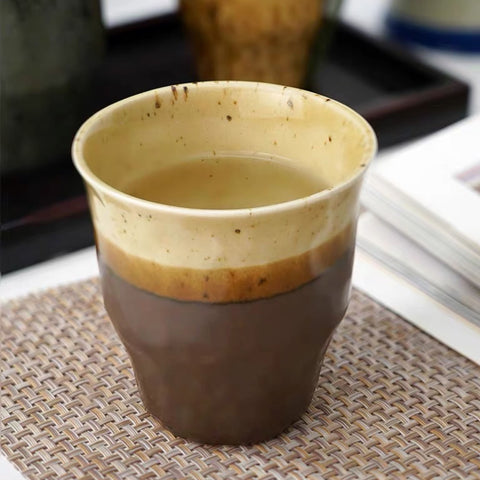 Mino-yaki ceramic Japanese cup