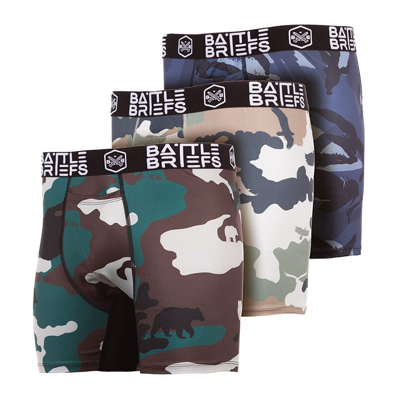 Battle Briefs 3 Pack in Solid Colors – Tactical Distributors