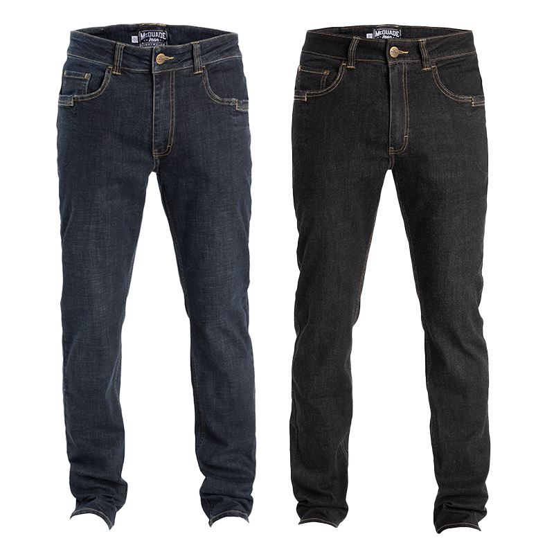 Image of TD McQuade Slim Jeans - Deep Sea & Eclipse