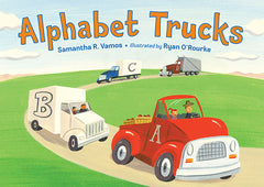 Alphabet Trucks Board Book book cover