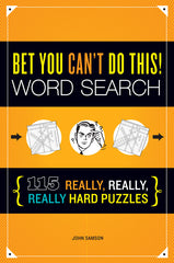 Bet You Can't Do This! Word Search book cover