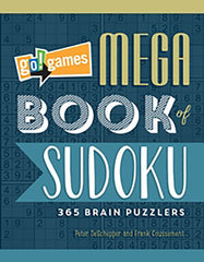 go!games Mega Book of Sudoku book cover