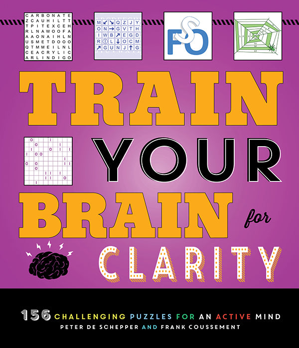 The Train Your Brain Mind Games book cover