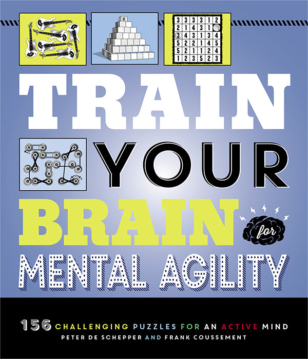 The Train Your Brain Mind Games book cover
