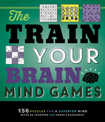 The Train Your Brain Mind Games book cover