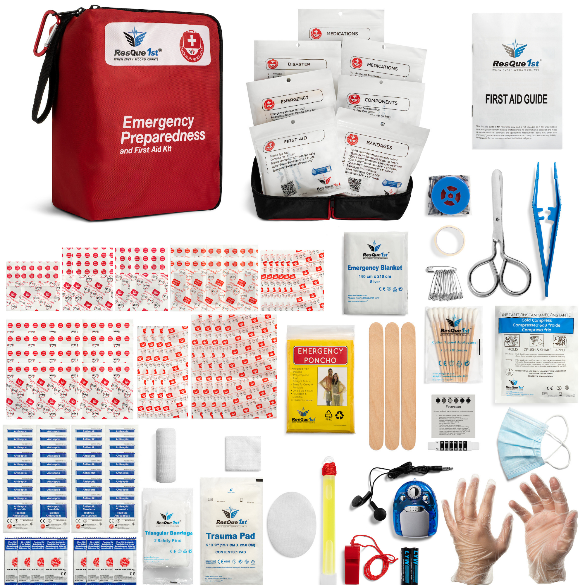 2 Person Survival Kit - Disaster Preparedness Kit - First My Family - First  My Family - A Disaster Preparedness Company