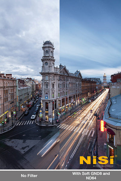 Cityscape long exposure with Nisi Soft grad 100mm filter system by Alex Darkside