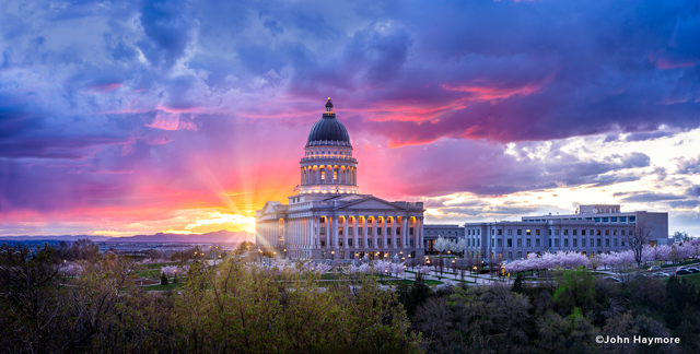 Utah State Capital Building by john haymore