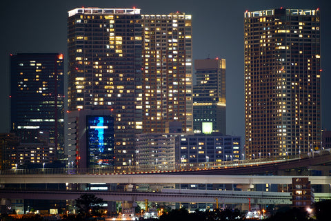 Cityscape at night