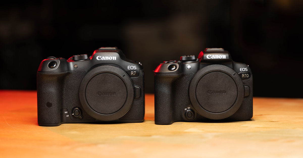 Las Canon EOS R7 y R10 llegan con sensor APS-C de 32 y 24 MP y un