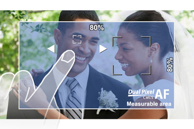 example of face/eye detection during wedding film