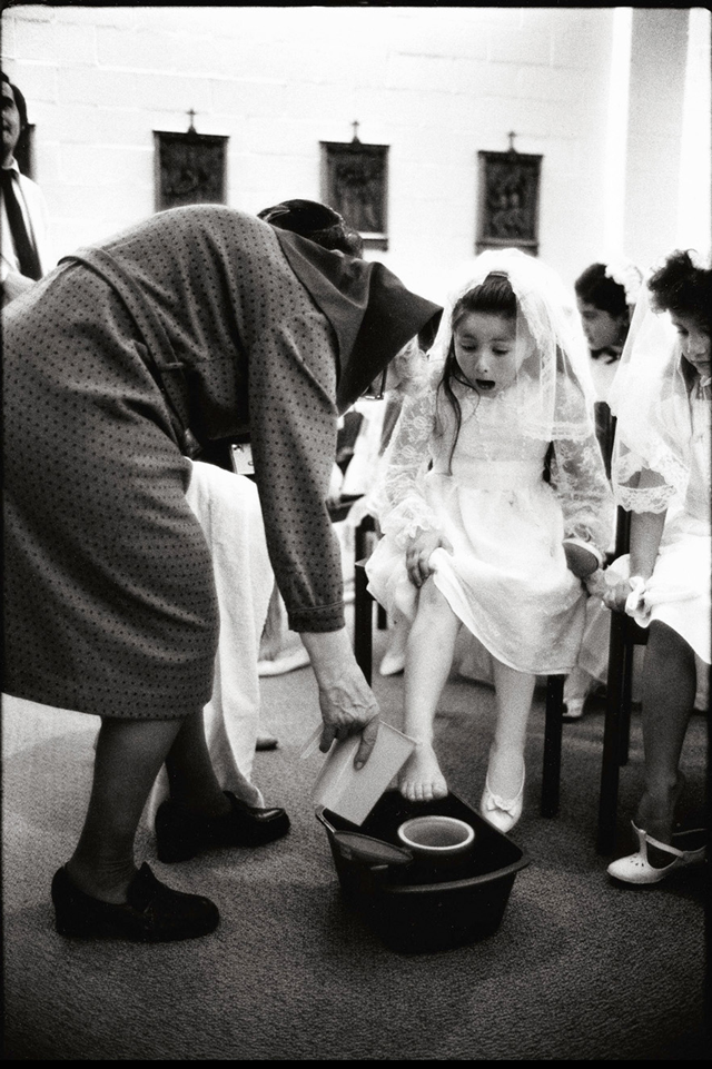 First Communion at Our Lady of Guadalupe Catholic Church, Salt Lake City 1985 by Kent Miles