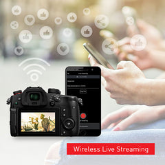 GH5M2 Wireless Live Streaming with Panasonic App