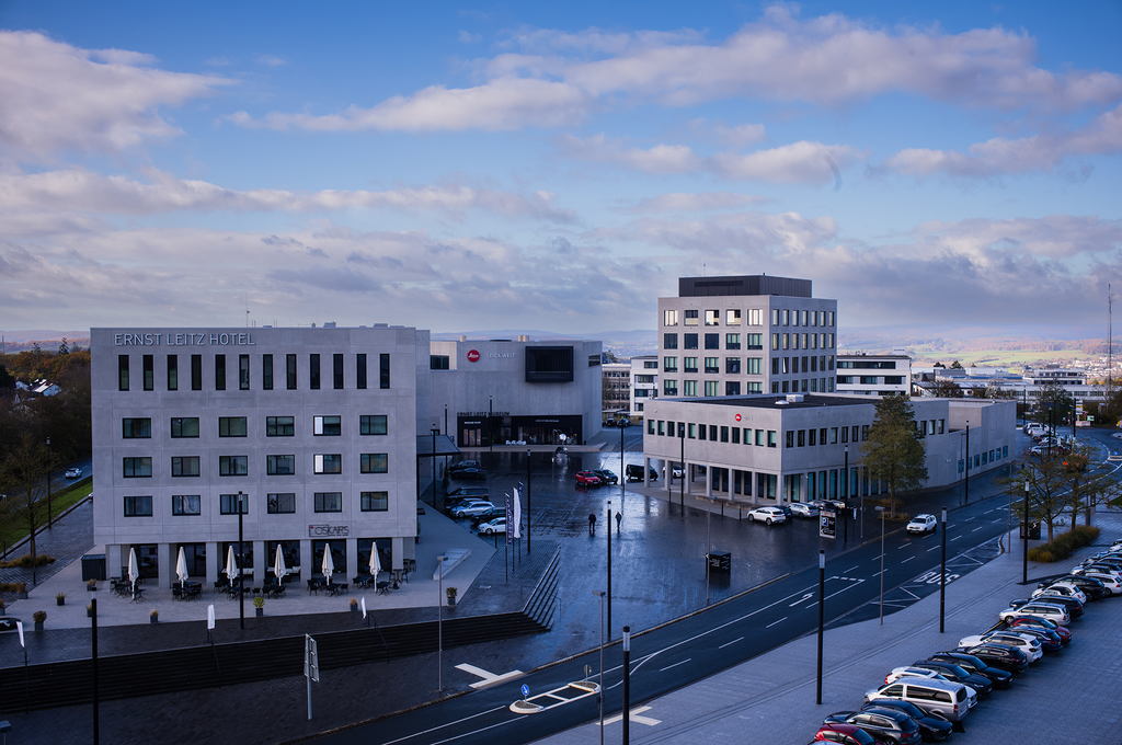 Leica Welt, or “Leica World” on the outskirts of Wetzlar, Germany