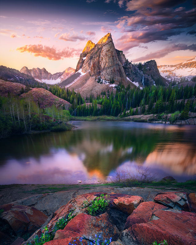 Lake Blanche captured by chance allred
